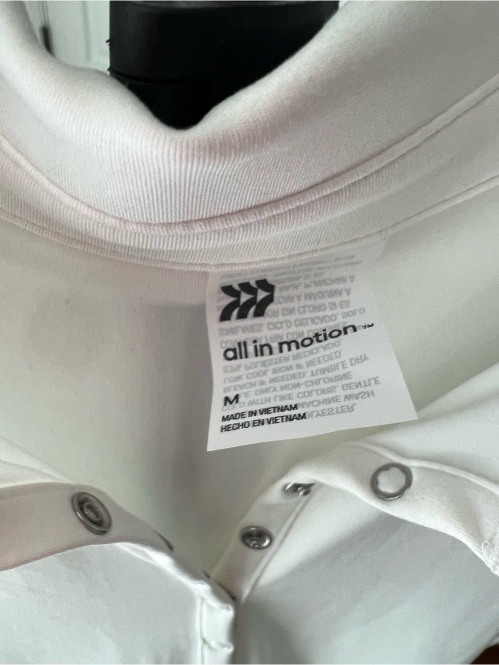 all in motion White Sleeveless Polo Tank Dress - Picture 6 of 6